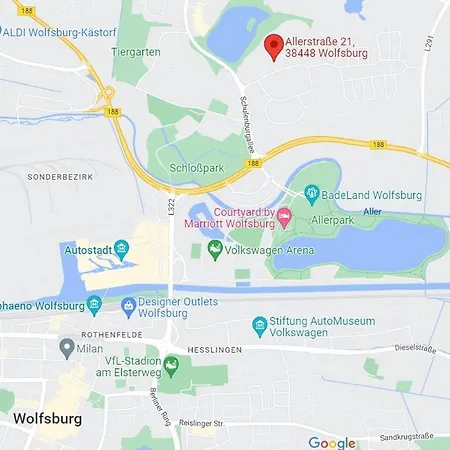 Apartment Schoene, Neu Renovierte Am Schloss Wolfsburg