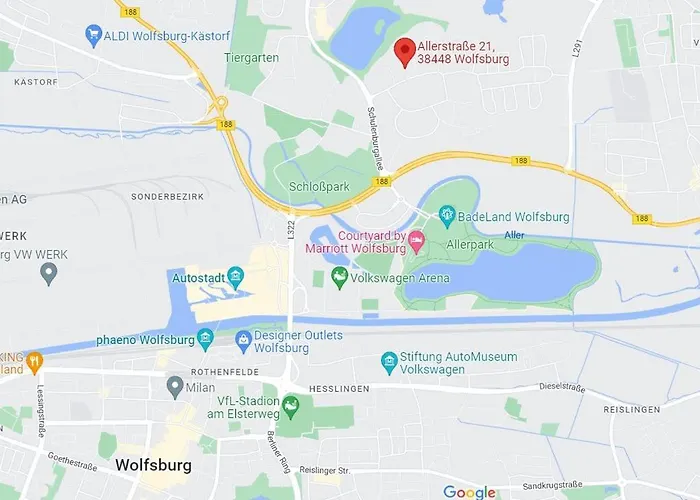 Apartman Schoene, Neu Renovierte Am Schloss Wolfsburg